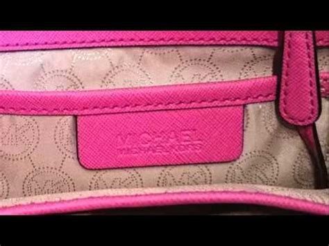 how to spot a fake michael kors wallet youtube|michael kors bag scam.